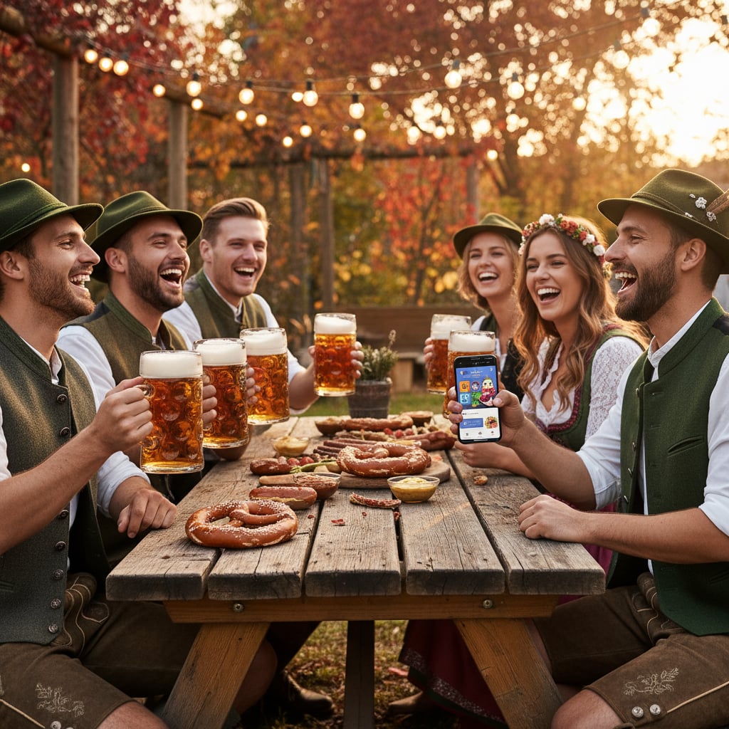 Fra Oktoberfest til online: Tysklands indflydelse på dansk social kultur og spil